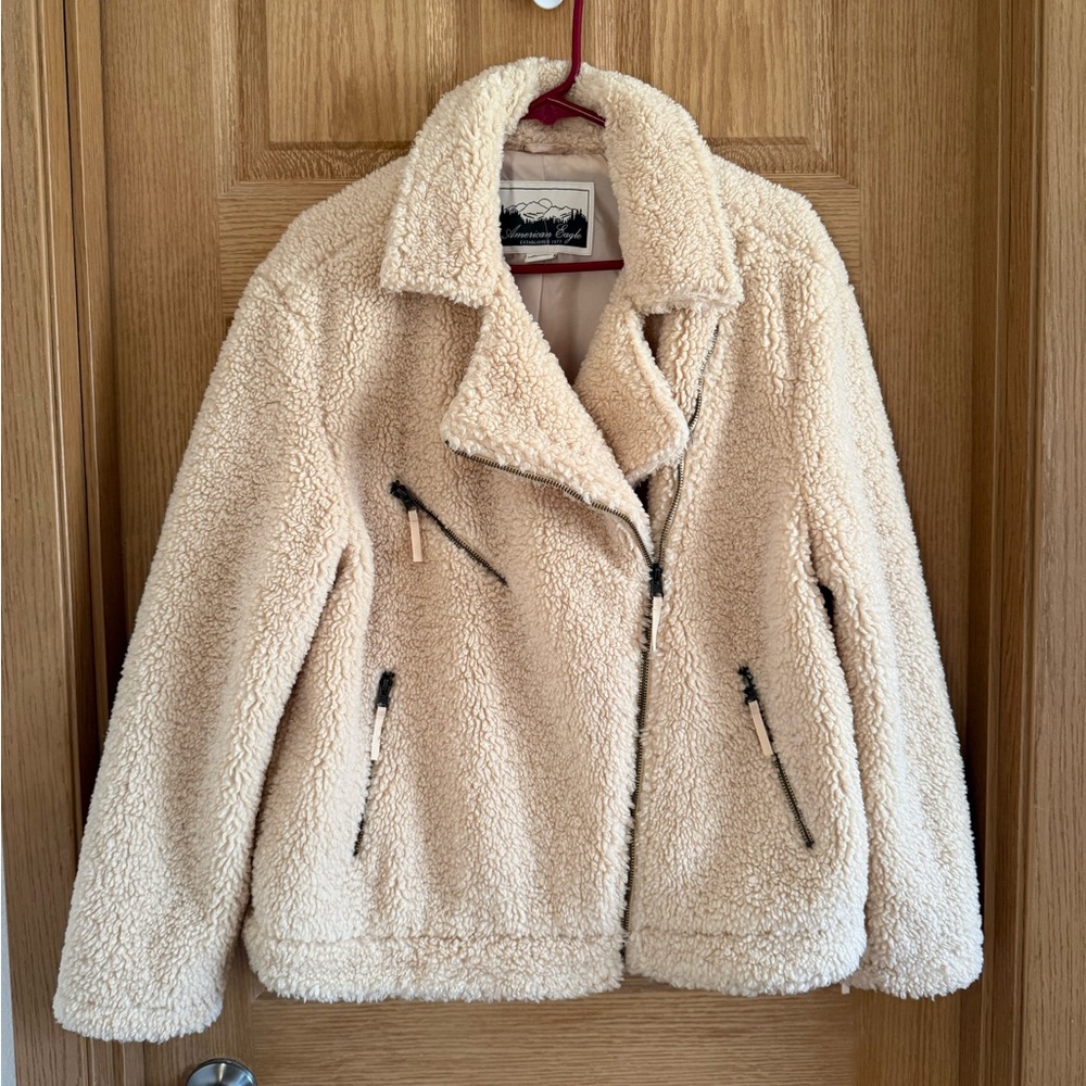 American Eagle Jacket Teddy Bear - Picture 1 of 9